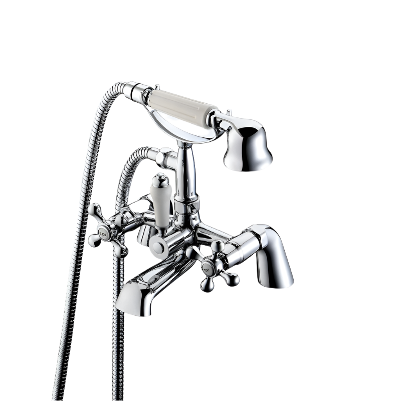 Piero Bath Shower Mixer Tap Chrome