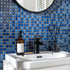 pixel ocean blend 300x300 price per sheet tiles, Floor Tiles, Mosaic  Tiles, Porcelain Tiles, Wall Tiles, Blue Tiles, 1