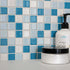 pixel sea blend 303x303 price per sheet tiles, Floor Tiles, Mosaic  Tiles, Porcelain Tiles, Wall Tiles, Blue Tiles, 2