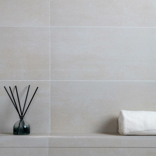 porto ivory matt concrete effect tiles 300x600mm, Concrete Effect Tiles, Floor Tiles, Porcelain Tiles, Wall Tiles, Beige Tiles, 1
