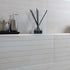 porto ivory matt decor concrete effect tiles 300x600mm, Concrete Effect Tiles, Decor Tiles, Fluted Tiles, Porcelain Tiles, Wall Tiles, Beige Tiles, 2