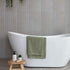 porto white matt decor concrete effect tiles 300x600mm, Concrete Effect Tiles, Decor Tiles, Fluted Tiles, Porcelain Tiles, Wall Tiles, White Tiles, 2