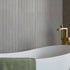 porto white matt decor concrete effect tiles 300x600mm, Concrete Effect Tiles, Decor Tiles, Fluted Tiles, Porcelain Tiles, Wall Tiles, White Tiles, 4