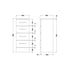 Nuie 4 Drawer Unit
