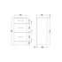 Nuie 3 Drawer Unit