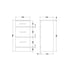 Nuie 3 Drawer Unit