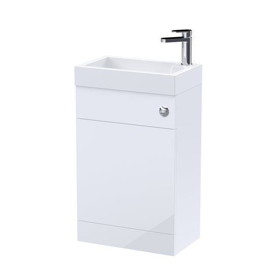 nuie 500mm basin wc unitprc141b, Nuie, Sink Vanity Unit, Toilet Unit, 1