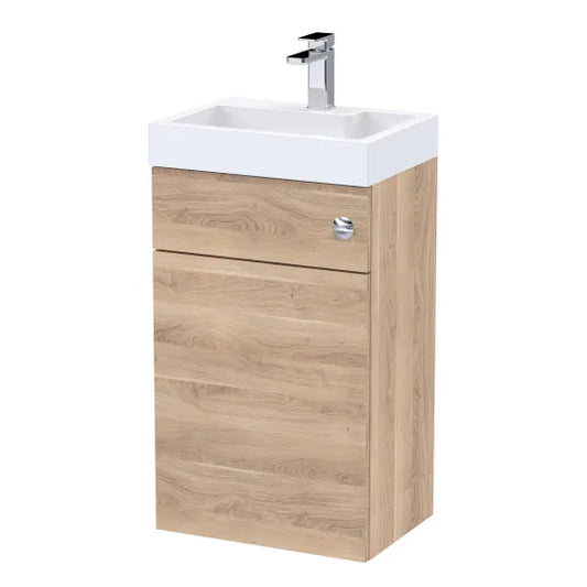 nuie 500mm basin wc unitprc3045cb, Nuie, Bathroom Cabinet, 1
