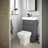 nuie 500mm basin wc unitprc545cb, Nuie, Sink Vanity Unit, Toilet Unit, 1
