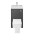 nuie 500mm basin wc unitprc545cb, Nuie, Sink Vanity Unit, Toilet Unit, 3