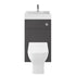 nuie 500mm basin wc unitprc945cb, Nuie, Sink Vanity Unit, Toilet Unit, 3