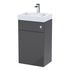 nuie 500mm basin wc unitprc945cb, Nuie, Sink Vanity Unit, Toilet Unit, 2