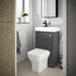 nuie 500mm basin wc unitprc945cb, Nuie, Sink Vanity Unit, Toilet Unit, 1