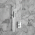 raul square shower pack single outlet riser kit, Alessio, Mixer Showers, Shower Valves, Showers, 1