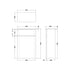 nuie-500mm-wc-unitrc0141, Nuie, Toilet Unit, 2