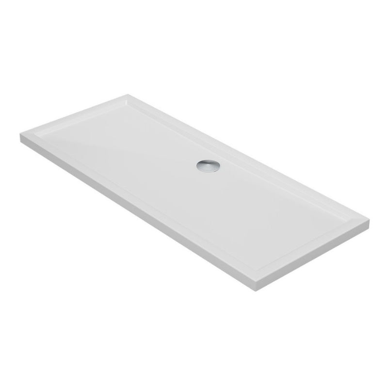 40mm Deluxe 1800x800mm Rectangular Shower Tray & Waste