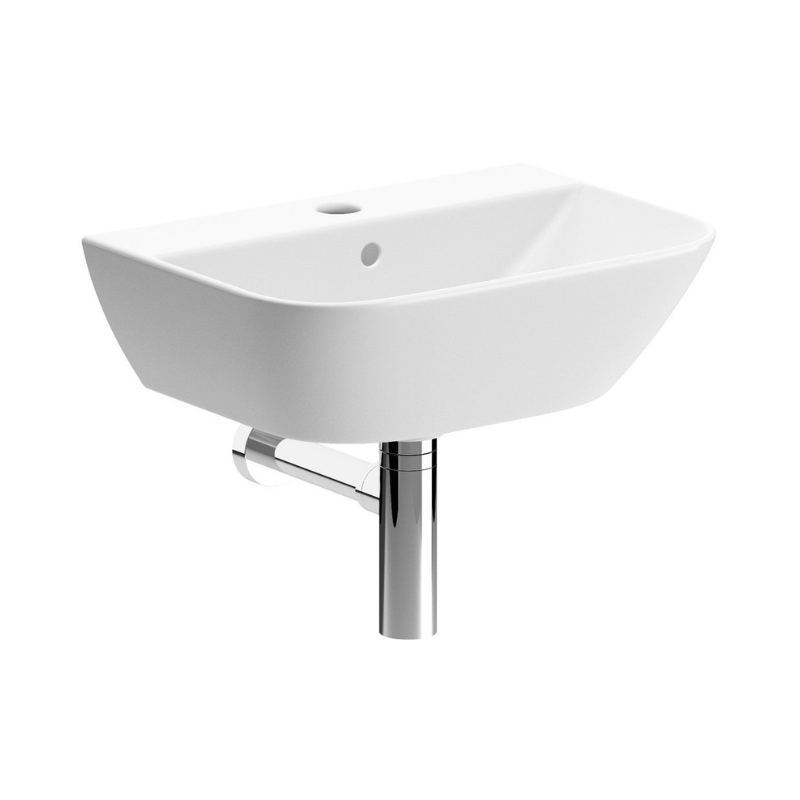 Rosa Cloakroom Basin & Bottle Trap 450x320mm