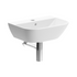 rosa cloakroom basin bottle trap 450x320mm, Alessio, Basins, Semi Pedestal Basins, 1