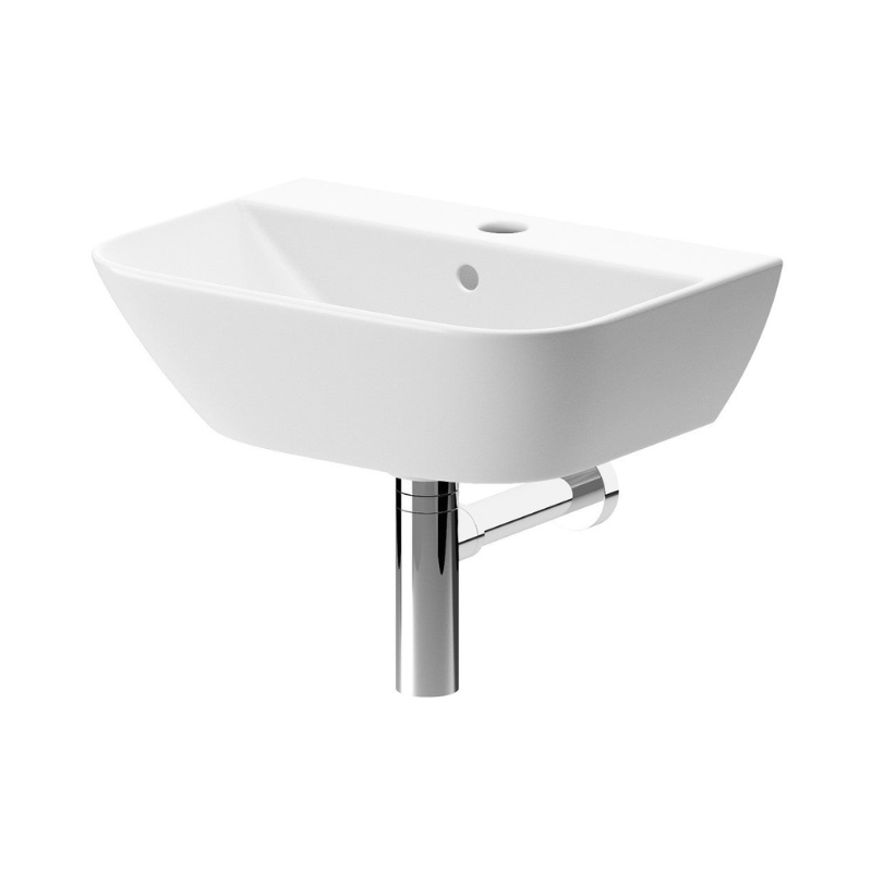 Rosa Cloakroom Basin & Bottle Trap 450x320mm