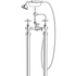 sabrina floor standing bath shower mixer tap with shower kit, Alessio, Chrome Bath Taps, Free Standing Bath Taps, Taps, 5