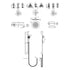 nuie 3 outlet arvan bundle with stop tap divertersbr136st3, Nuie, Concealed Valves Sets, Mixer Showers, 3