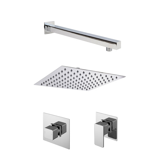 Nuie Windon 1 Shower Outlet Bundle Square