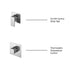nuie 1 outlet bundle windonsbs127st1, Nuie, Concealed Valves Sets, Mixer Showers, 3