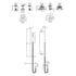 nuie 1 outlet bundle windonsbs127st1, Nuie, Concealed Valves Sets, Mixer Showers, 4