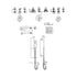 nuie 2 outlet windon bundle with stop tap divertersbs129st2, Nuie, Concealed Valves Sets, Mixer Showers, 4