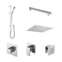 nuie 3 outlet windon bundle with stop tapssbs135st3, Nuie, Concealed Valves Sets, Mixer Showers, 1