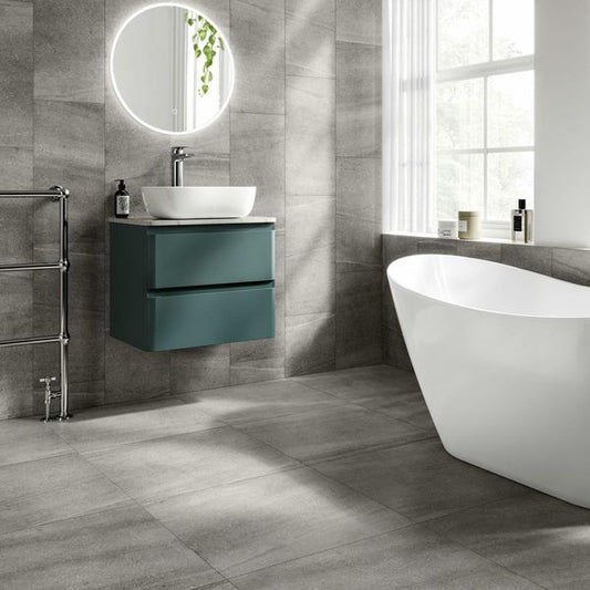 New Pietra Grey Rectified Stone Effect Tiles 300X600mm