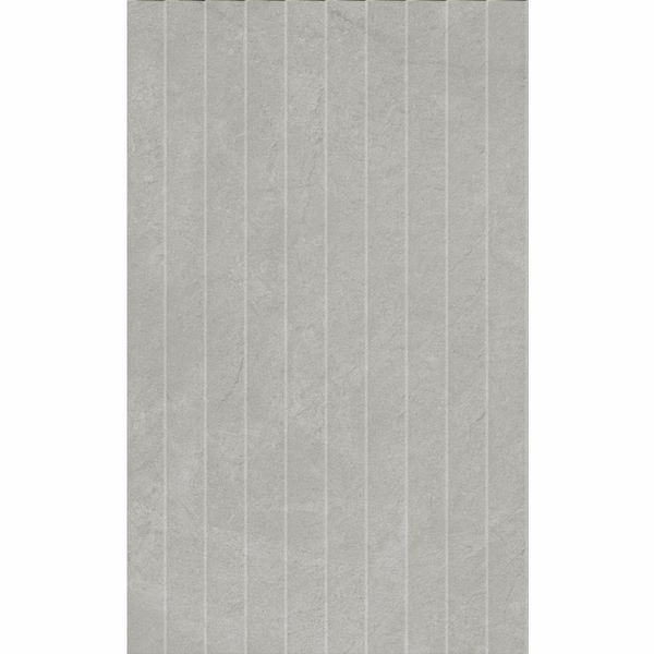 Artan Grey Decor Matt Stone Effect Wall Tiles 550x330mm