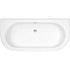 Shingle Curved Back To Wall Bath & Panel