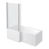 Lanza Shower Bath Suite 1700mm Left Hand Bath And Furniture