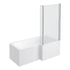 Zen Shower Bath Suite 1700mm Right Hand Bath