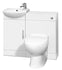 Nuie Sienna Cloakroom Pack Without Tap