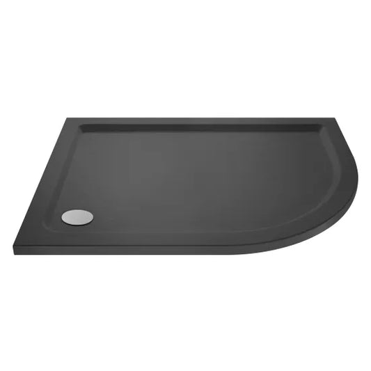 nuie offset quadrant shower tray rh 1200 x 900mmtr71115, Nuie, grey, Offset Quadrant Trays, Shower Trays, 1