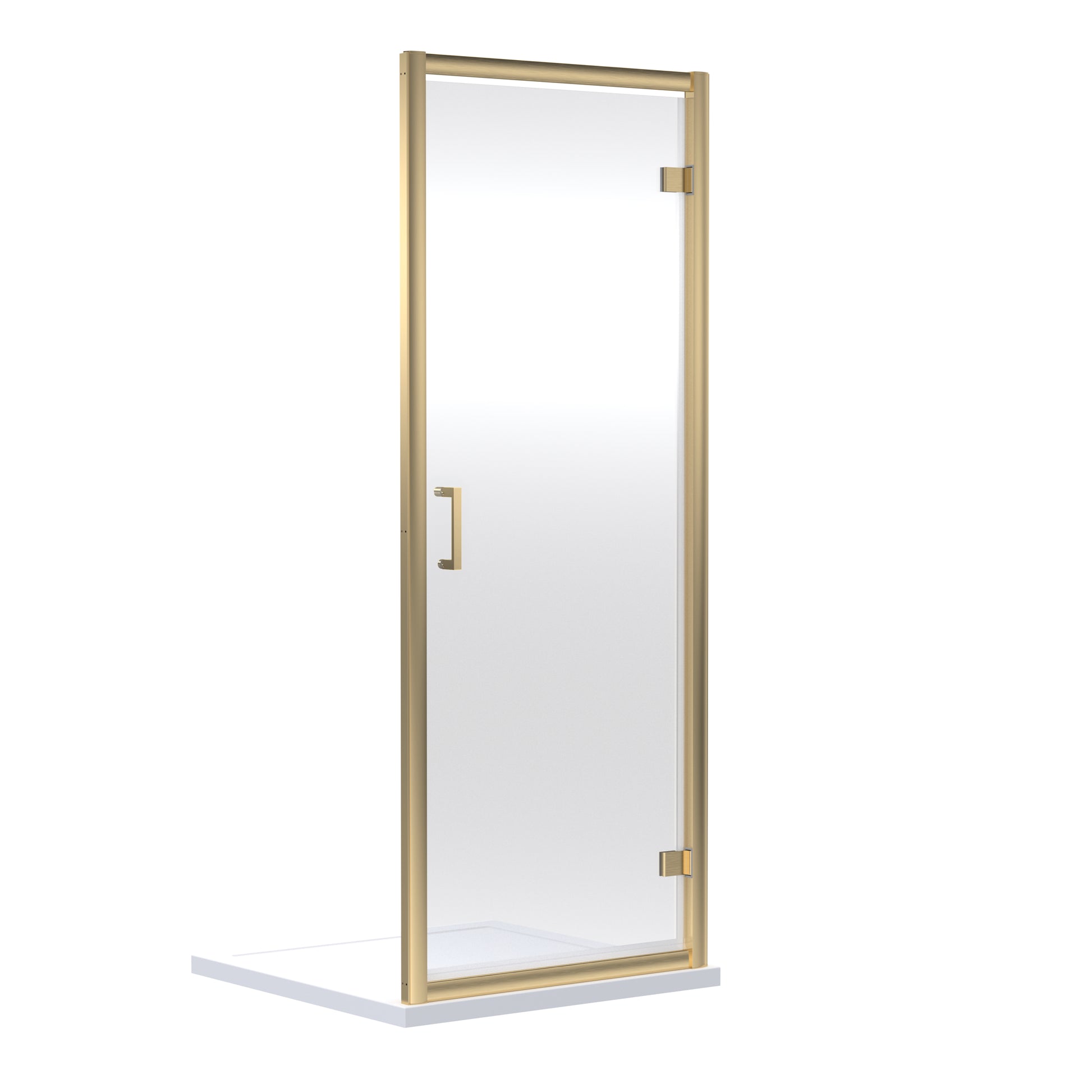 Nuie 1900 x 800mm Hinged Shower Door