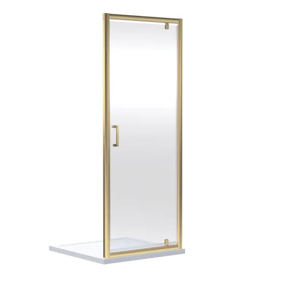 Nuie 1900 x 760mm Pivot Shower Door