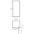 Nuie 1900 x 900mm Pivot Shower Door