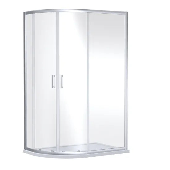 Nuie 1900 x 1000 x 800mm Offset Quandrant Shower Enclosure