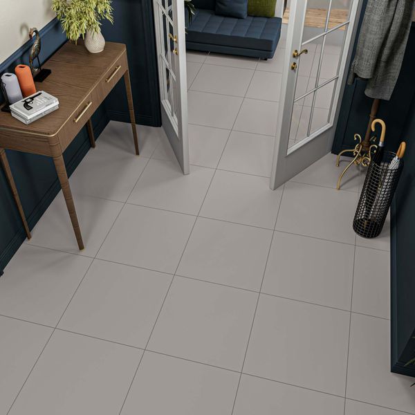 Cielo Beige Matt Plain Tiles 598x598mm