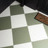 Cielo Verde Green Matt Plain Tiles 598x598mm