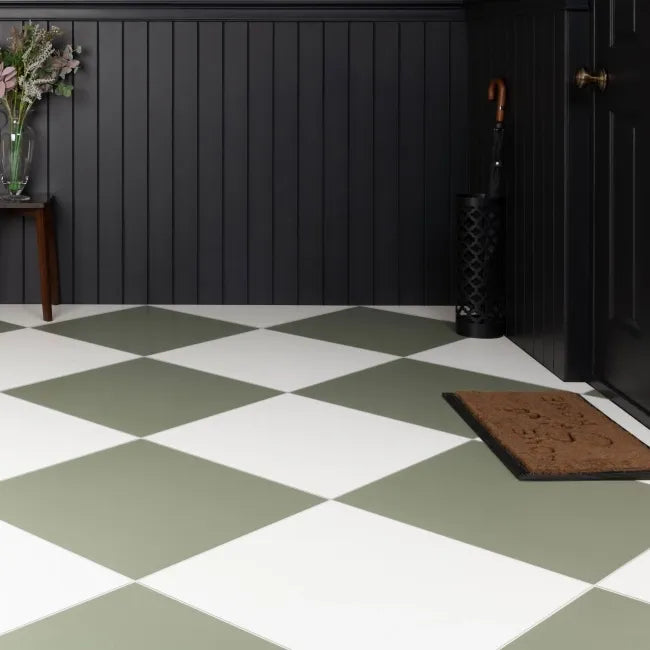 Cielo Verde Green Matt Plain Tiles 598x598mm