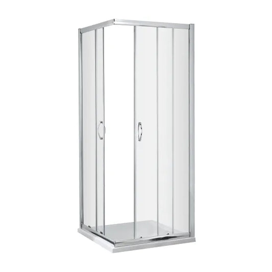 Nuie 1850 x 800mm Corner Entry Shower Enclosure