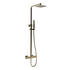 square thermostatic bar mixer shower brushed bronze, Alessio, Mixer Showers, Showers, 1