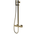 square thermostatic bar mixer shower brushed bronze, Alessio, Mixer Showers, Showers, 4