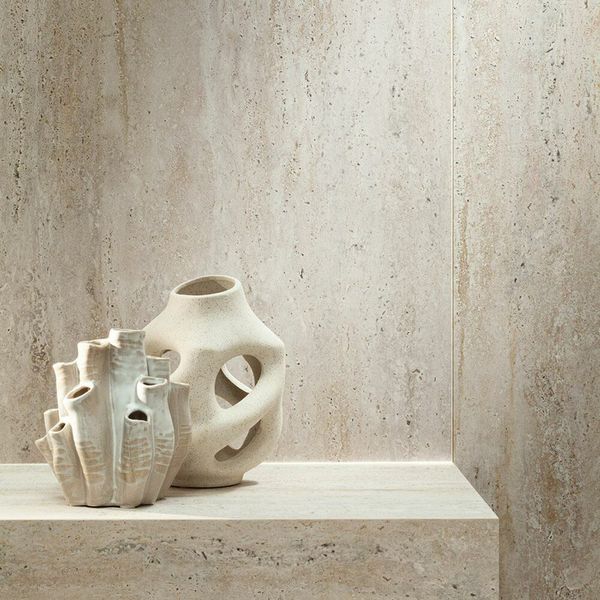 Travertino Matt Travertine Effect Tiles 1200x600mm