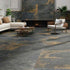 strato natural rustic black slate effect matt tiles 1200x595mm, Floor Tiles, Porcelain Tiles, Wall Tiles, Black Tiles, 2