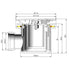 Nuie Fast Flow Shower Waste